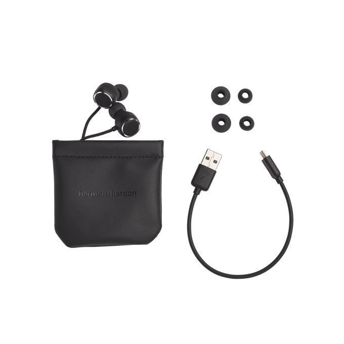Harman Kardon FLY BT - Black - Bluetooth in-ear headphones - Detailshot 5 image number null